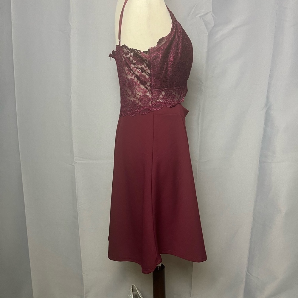 O’DELILAH PROM DRESS Mid length dress with cut out middle EUC - Picture 14 of 17